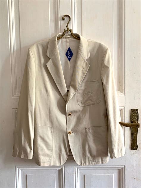 vintage ysl blazer